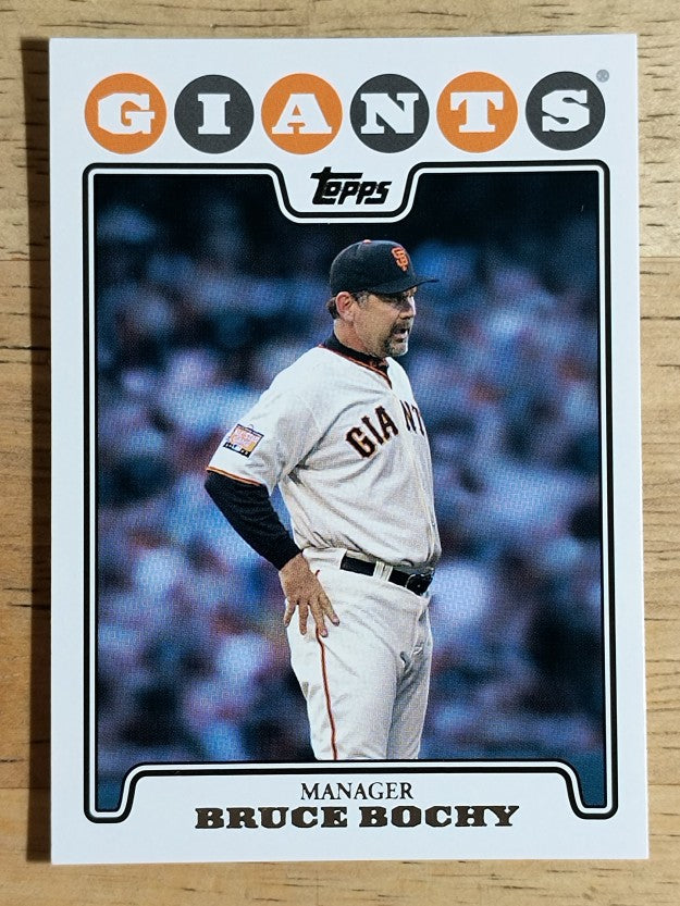 2008 Topps #598 Bruce Bochy