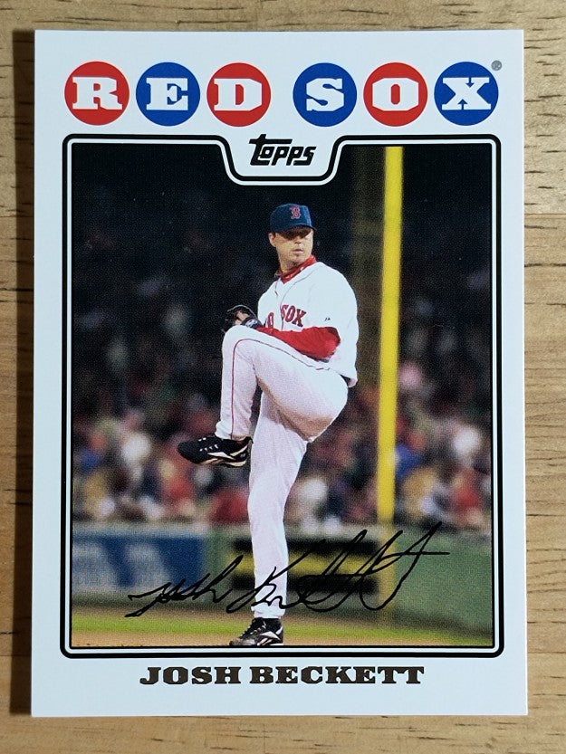 2008 Topps #555 Josh Beckett