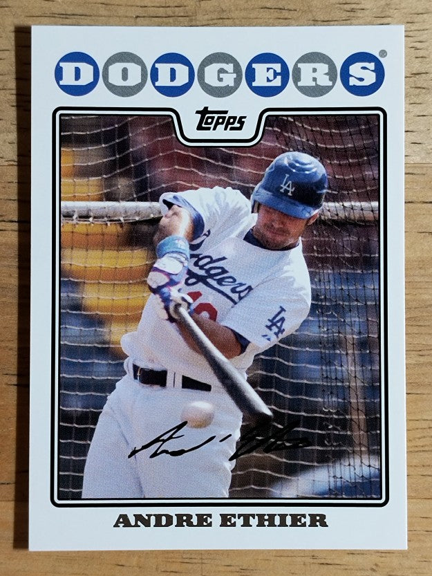 2008 Topps #605 Andre Ethier