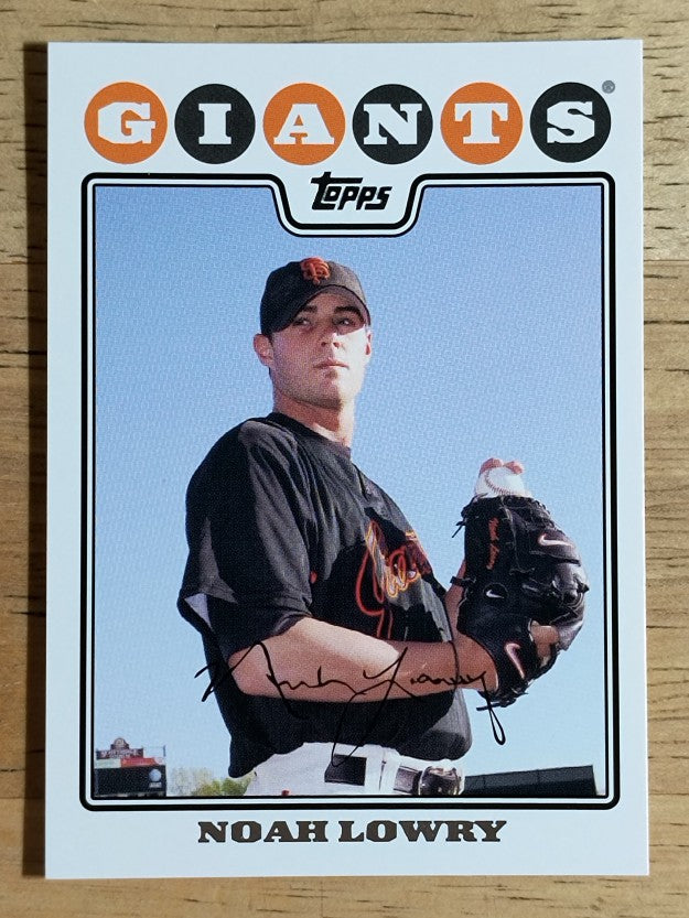 2008 Topps #523 Noah Lowry