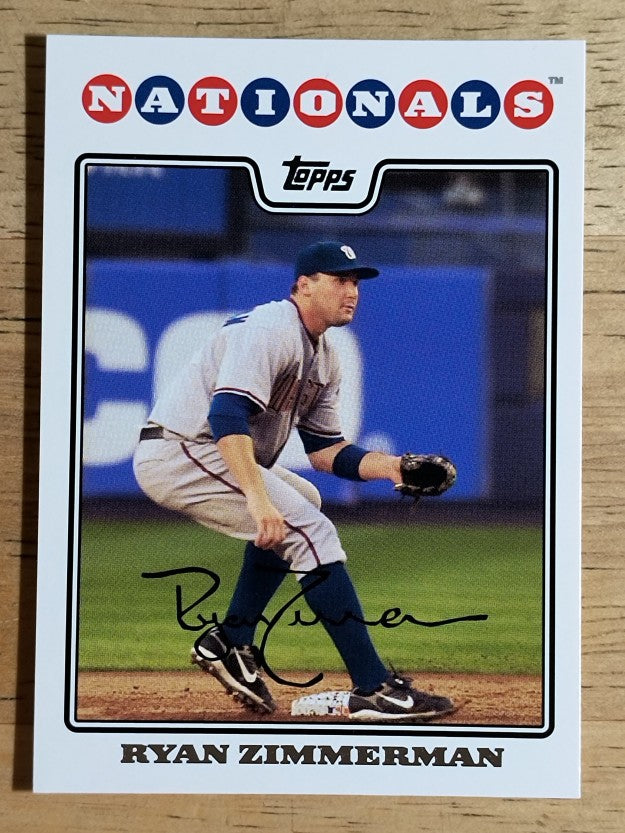 2008 Topps #530 Ryan Zimmerman