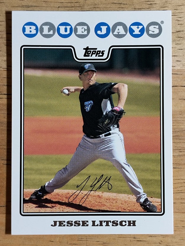 2008 Topps #579 Jesse Litsch