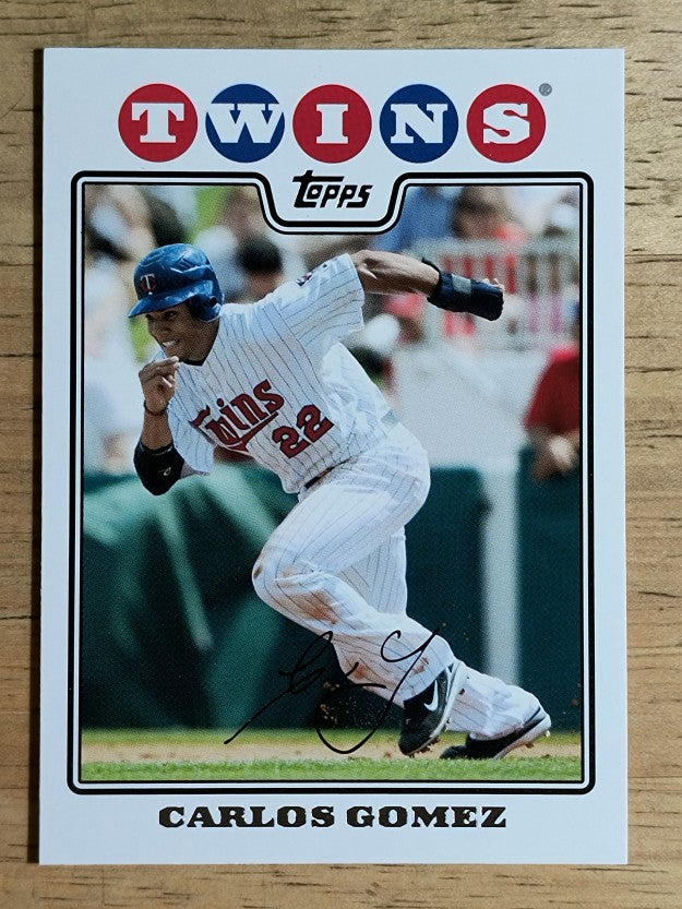 2008 Topps Update #UH290 Carlos Gomez