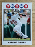 2008 Topps Update #UH290 Carlos Gomez