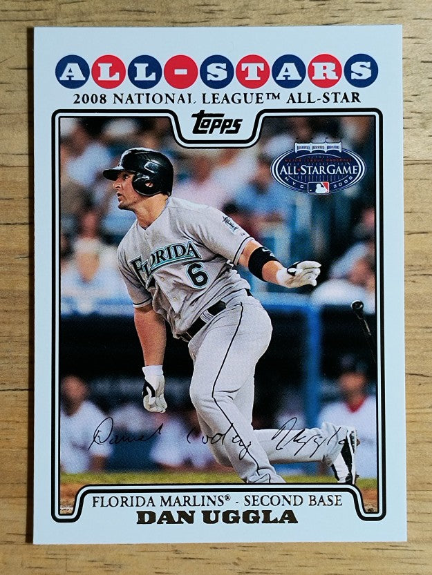 2008 Topps Update #UH238 Dan Uggla AS