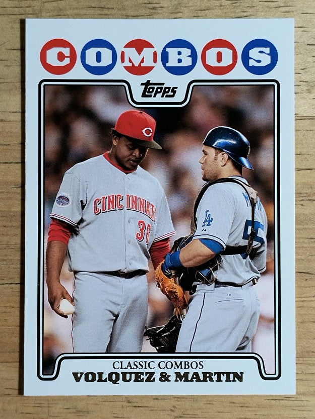 2008 Topps Update #UH94 Edinson Volquez/Russell Martin