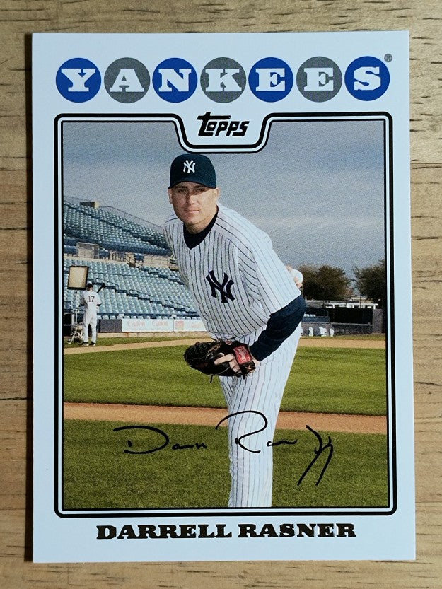 2008 Topps Update #UH21 Darrell Rasner