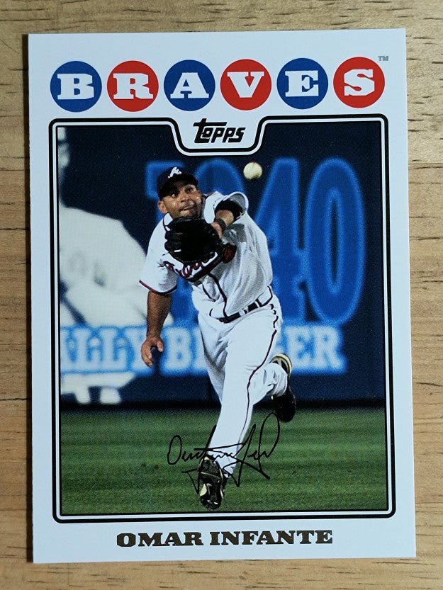2008 Topps Update #UH104 Omar Infante