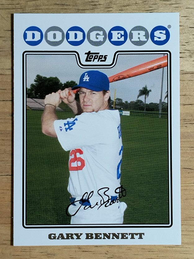 2008 Topps Update #UH194 Gary Bennett