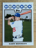 2008 Topps Update #UH194 Gary Bennett