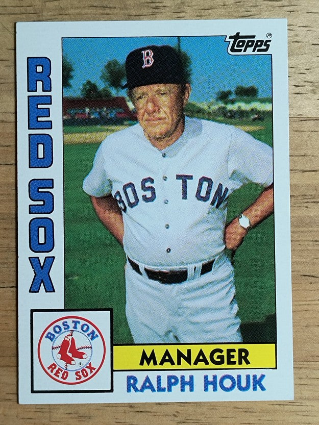 1984 Topps #381 Ralph Houk MG