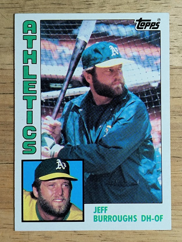 1984 Topps #354 Jeff Burroughs