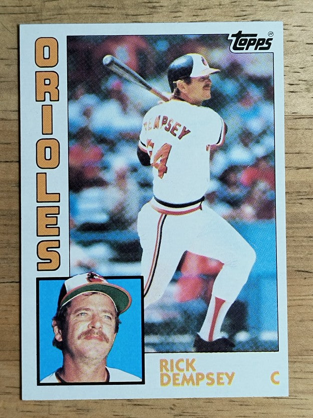 1984 Topps #272 Rick Dempsey