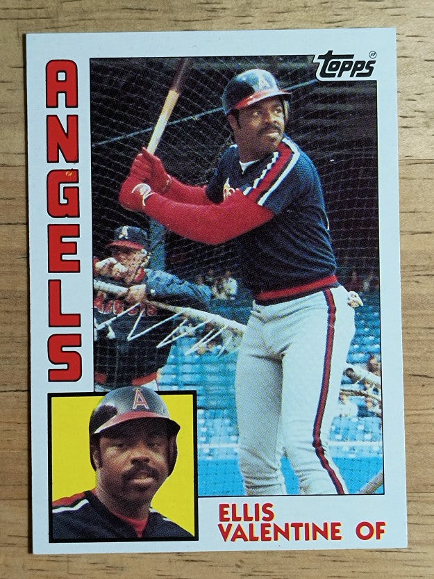1984 Topps #236 Ellis Valentine