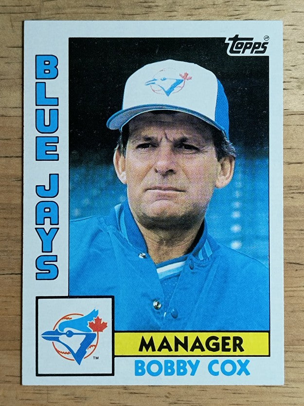 1984 Topps #202 Bobby Cox MG
