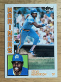 1984 Topps #501 Steve Henderson