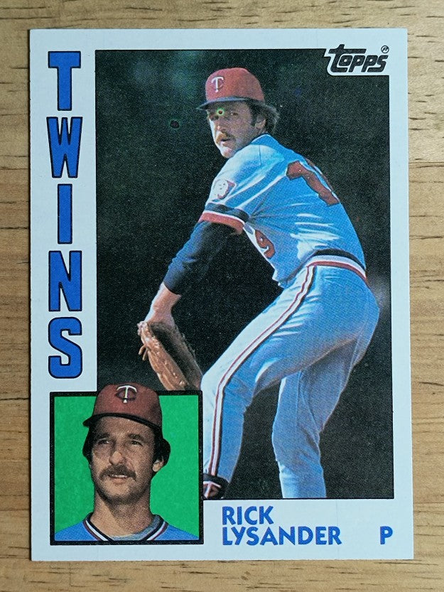 1984 Topps #639 Rick Lysander