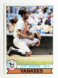 1979 Topps #114 Cliff Johnson (EX)