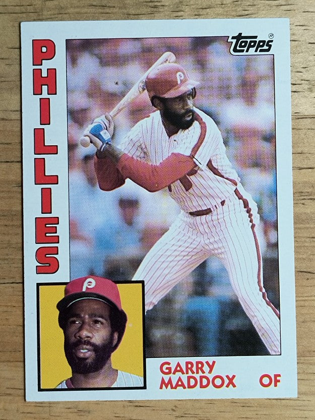 1984 Topps #755 Garry Maddox
