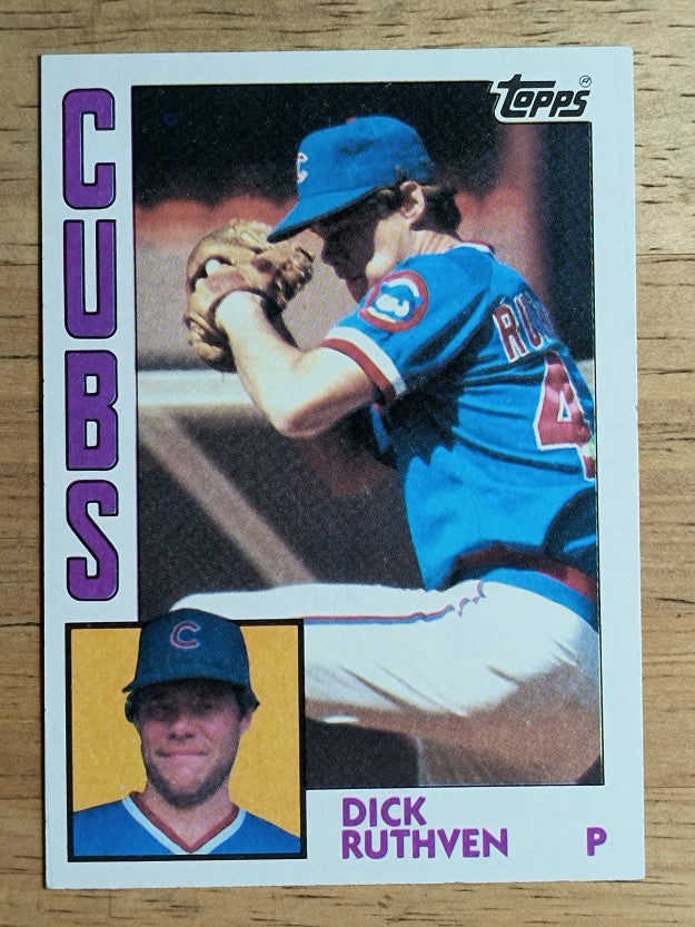 1984 Topps #736 Dick Ruthven