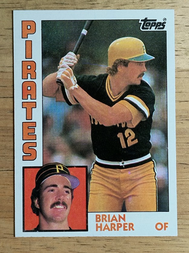 1984 Topps #144 Brian Harper RC