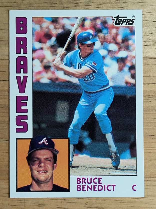 1984 Topps #255 Bruce Benedict