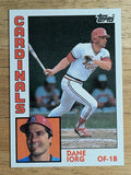 1984 Topps #416 Dane Iorg