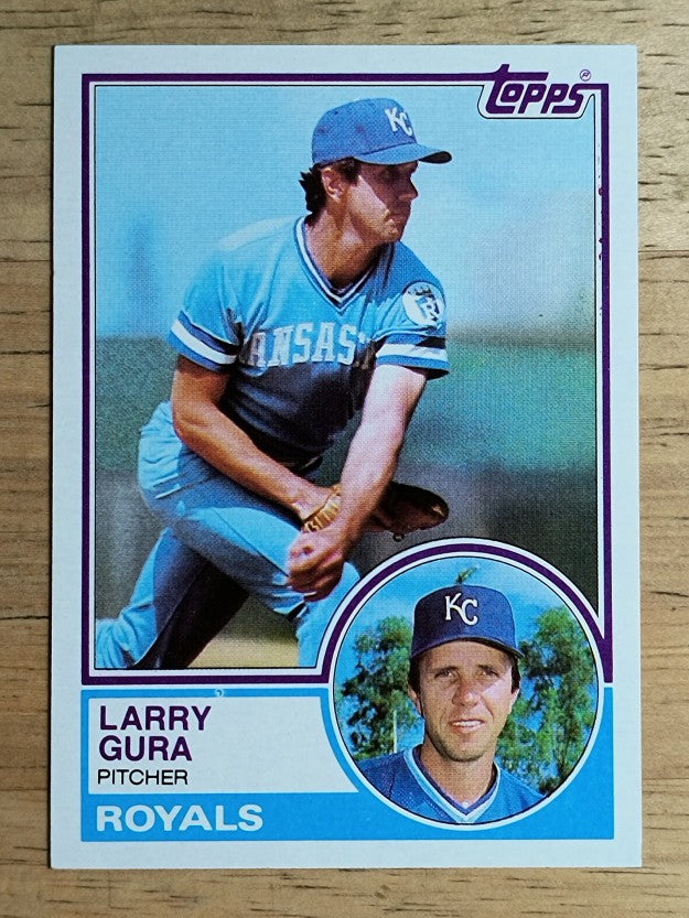 1983 Topps #340 Larry Gura