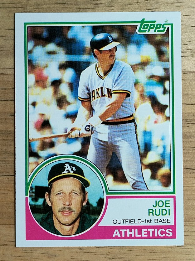 1983 Topps #87 Joe Rudi