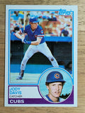 1983 Topps #542 Jody Davis