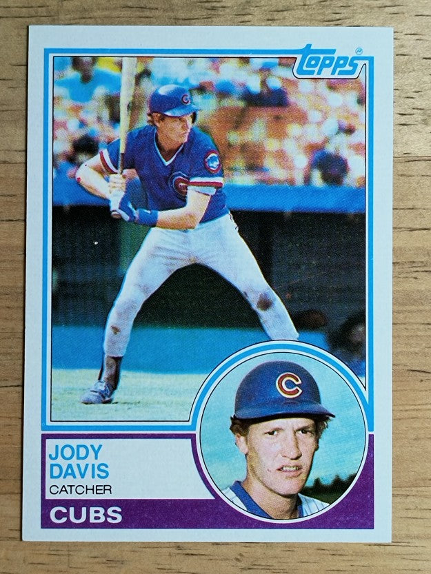 1983 Topps #542 Jody Davis