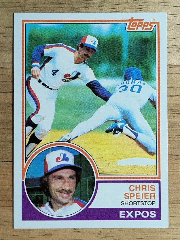 1983 Topps #768 Chris Speier