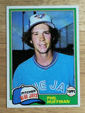 1981 Topps #506 Phil Huffman