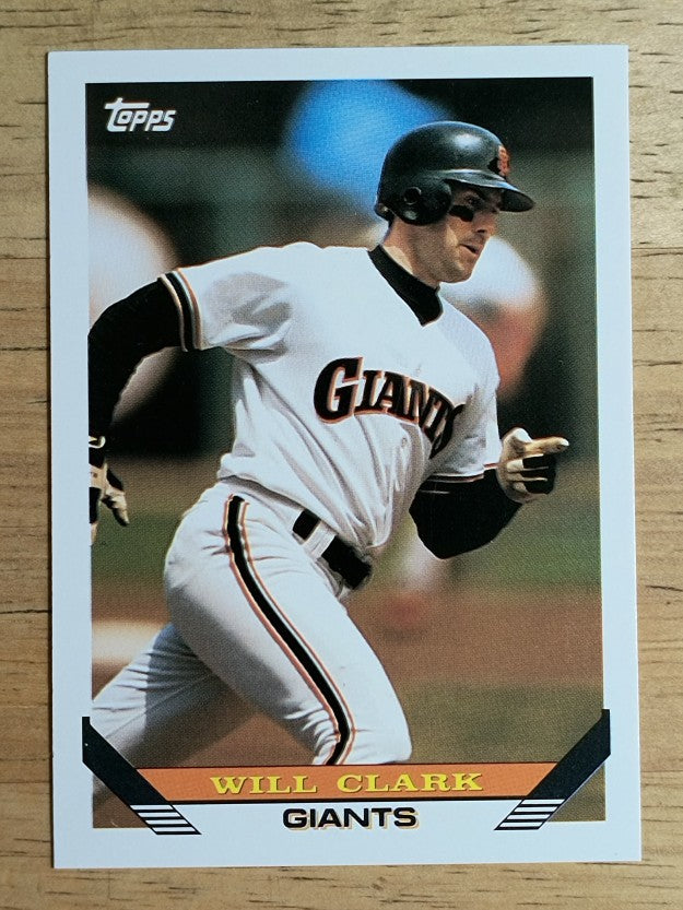 1993 Topps #10 Will Clark