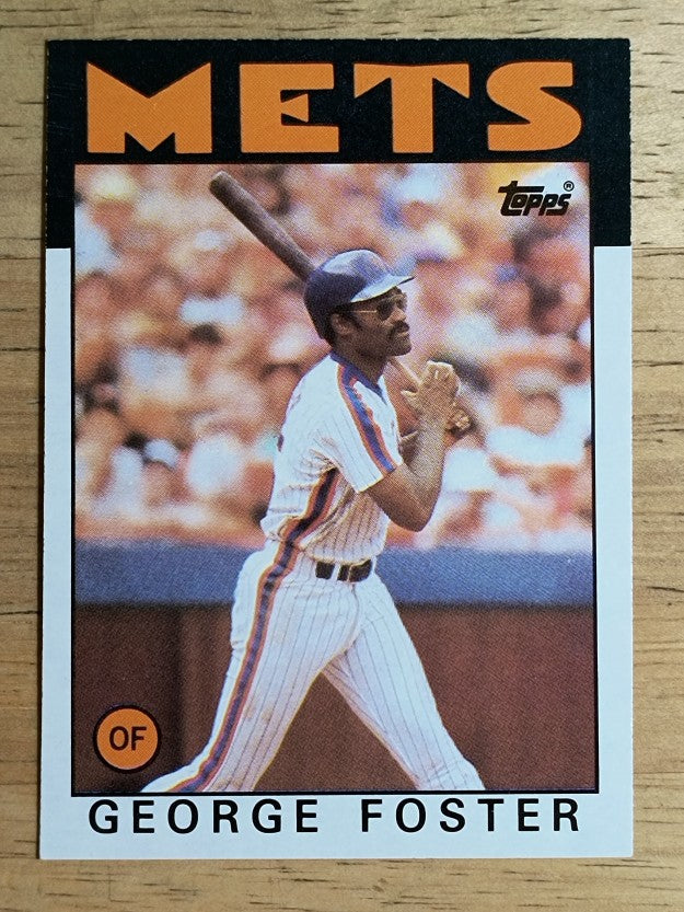 1986 Topps #680 George Foster