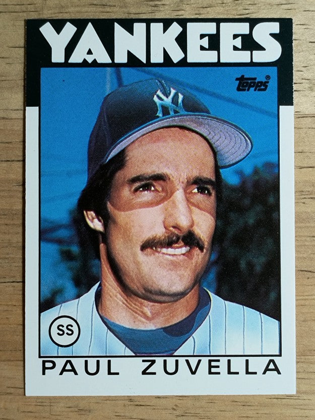 1986 Topps Traded #131T Paul Zuvella