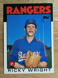 1986 Topps Traded #129T Ricky Wright