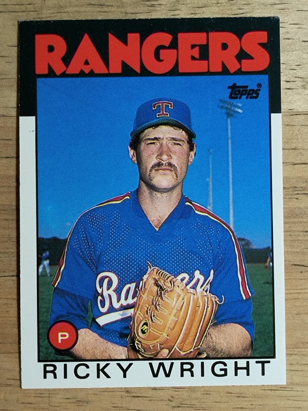 1986 Topps Traded #129T Ricky Wright