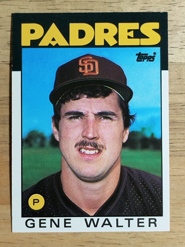 1986 Topps Traded #121T Gene Walter