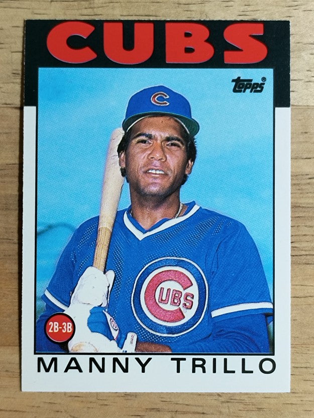 1986 Topps Traded #117T Manny Trillo