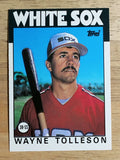 1986 Topps Traded #115T Wayne Tolleson