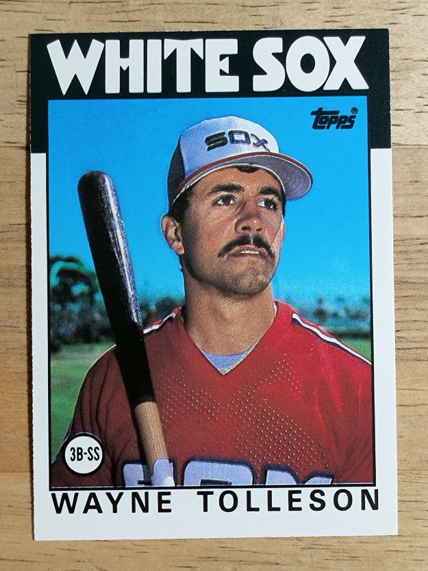 1986 Topps Traded #115T Wayne Tolleson