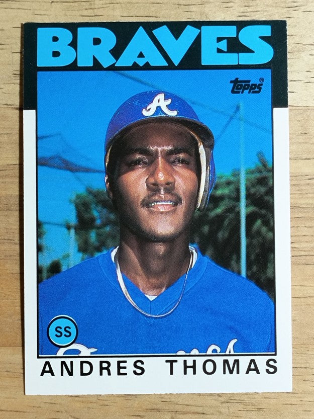 1986 Topps Traded #111T Andres Thomas