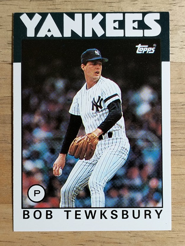 1986 Topps Traded #110T Bob Tewksbury XRC