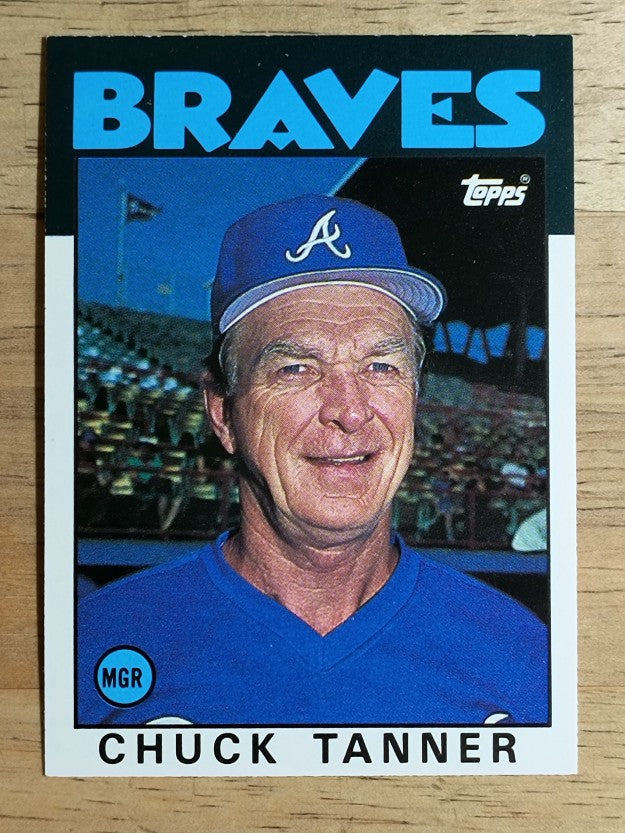 1986 Topps Traded #107T Chuck Tanner MG