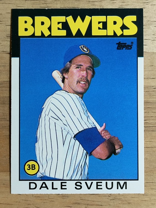 1986 Topps Traded #106T Dale Sveum