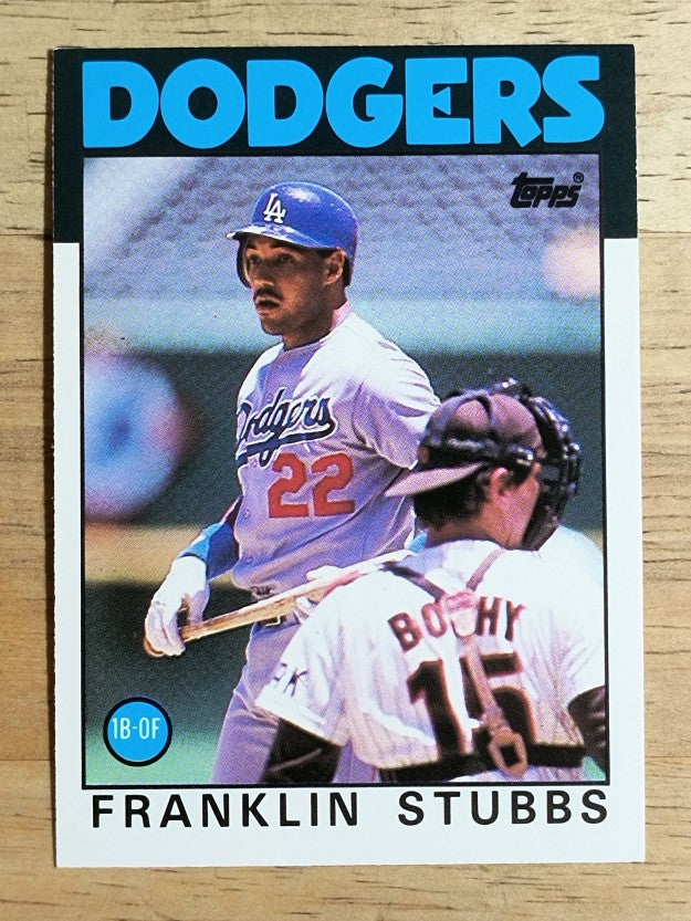 1986 Topps Traded #105T Franklin Stubbs