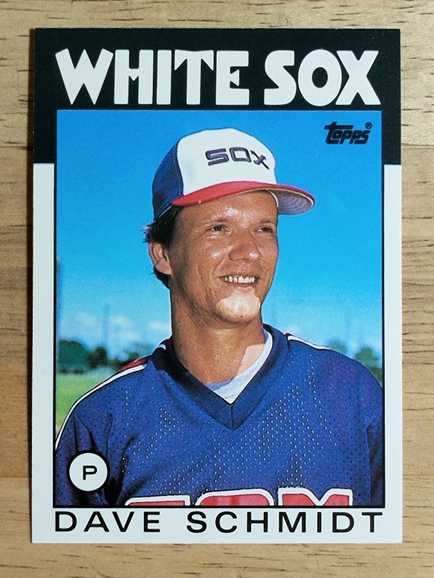 1986 Topps Traded #99T Dave Schmidt