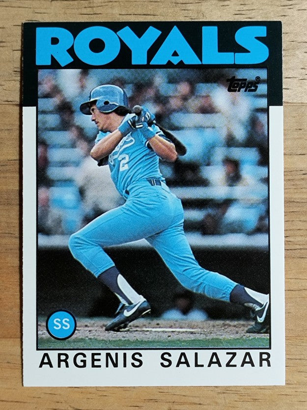 1986 Topps Traded #96T Angel Salazar