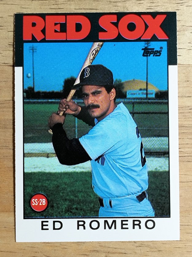 1986 Topps Traded #95T Ed Romero